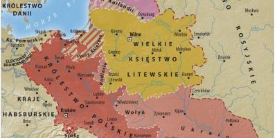 Mapa ng grand dukado ng Lithuania
